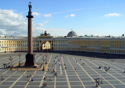 Эрмитаж (Зимний дворец) и Дворцовая площадь